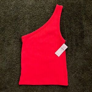 American Eagle one shoulder tank top. XS